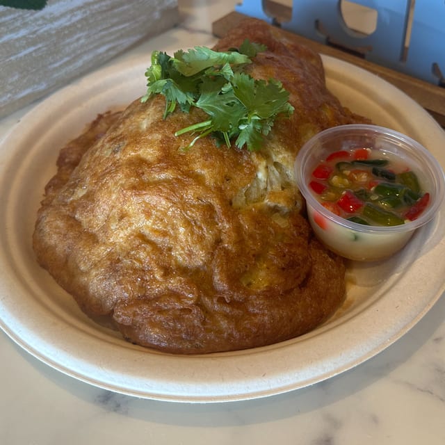Thai Crab Omelette (Lunch Combo).