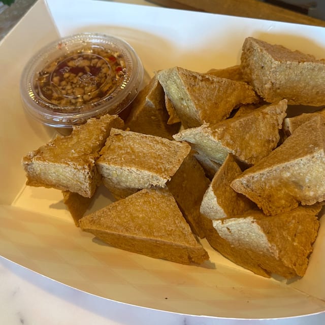 Crispy Tofu.