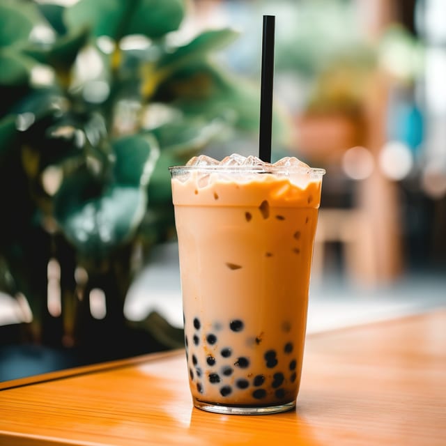 (Large) Okinawa Milk Tea.