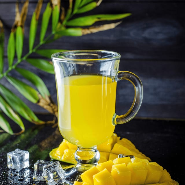 (Large) Mango Iced Tea.