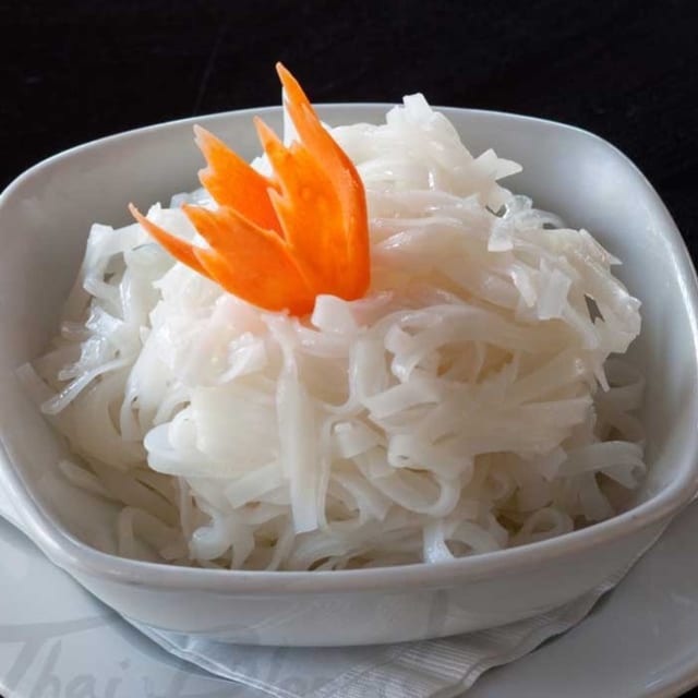 Steamed Noodles.