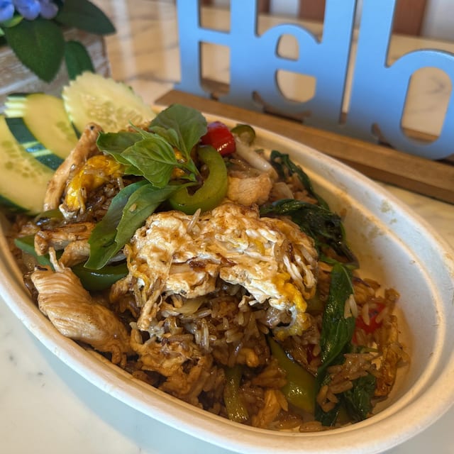 Basil Fried Rice.
