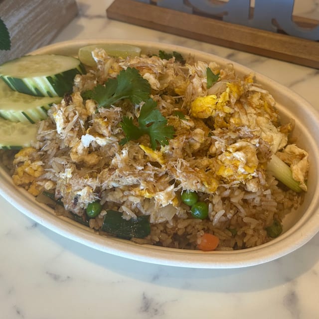Crab Fried Rice (Lunch Combo).
