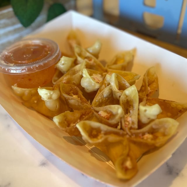Crab Rangoon.