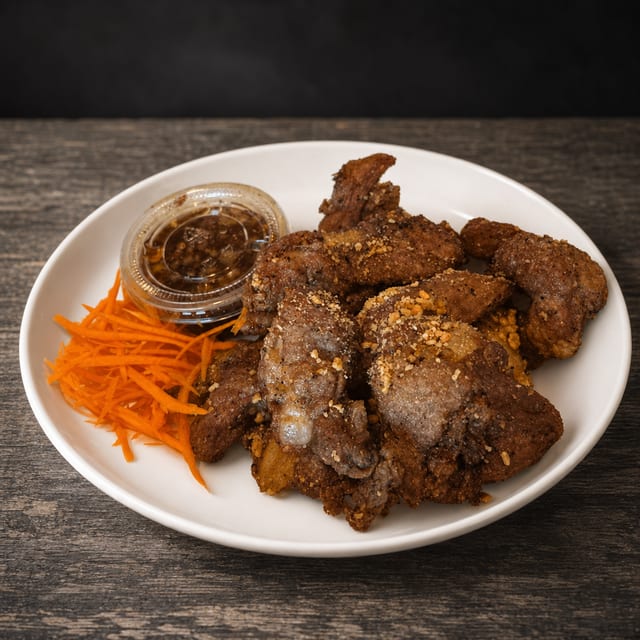Fried Pork Ribs.