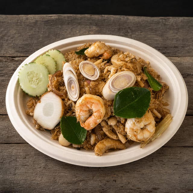 Tom Yum Fired Rice (Lunch Combo).