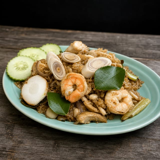 Tom Yum Fired Rice.