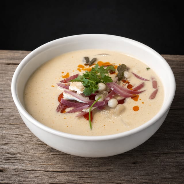Tom Kha (Coconut Milk Soup) (Large).