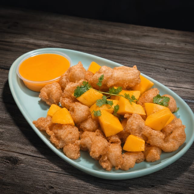 Tropical Mango Chicken or Shrimp.