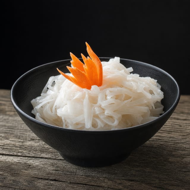 Steamed Noodles.