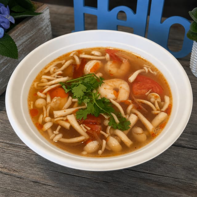 Tom Yum (Hot and Sour Soup) (Small).