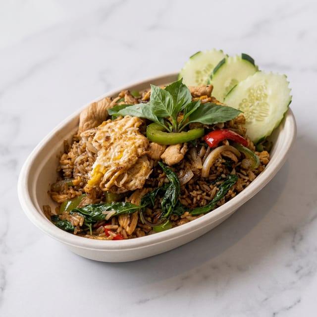 Basil Fried Rice.