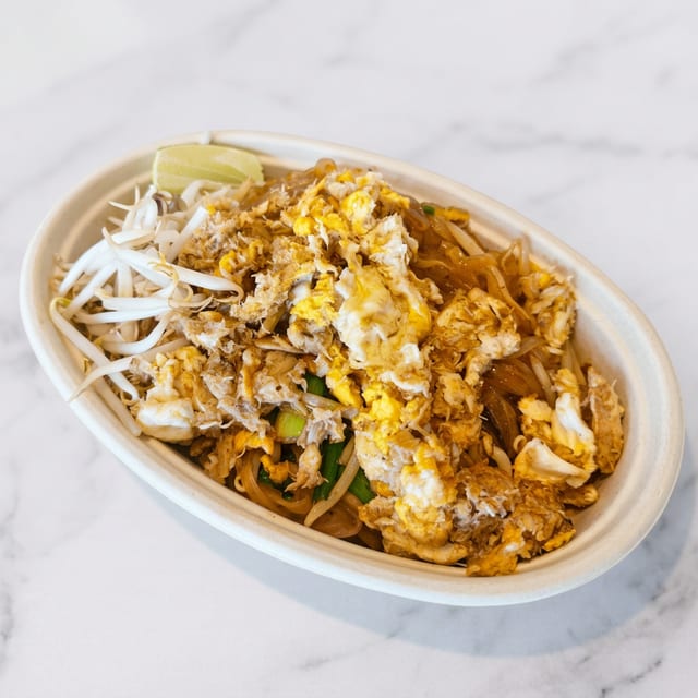 Crab Pad Thai.