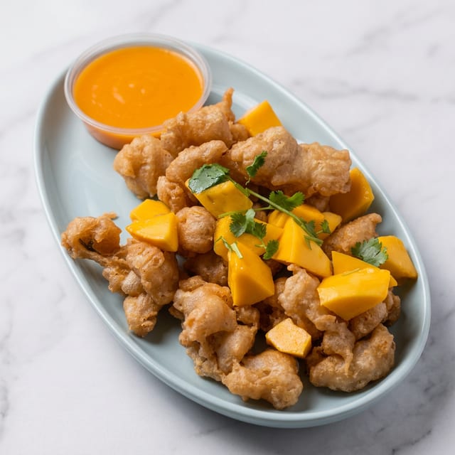 Tropical Mango Chicken or Shrimp.