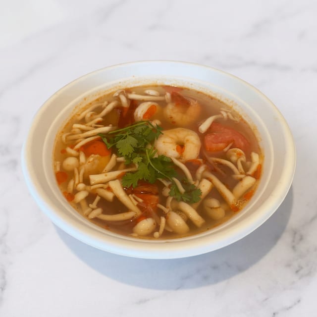 Tom Yum (Hot and Sour Soup) (Large).