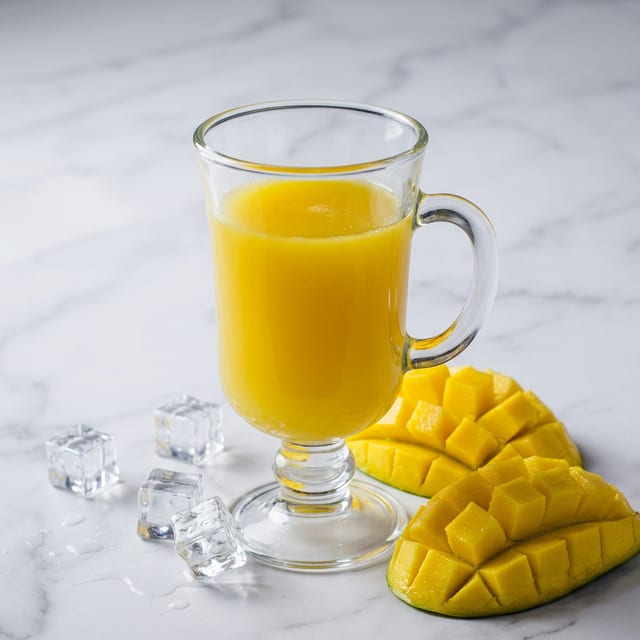 (Large) Mango Iced Tea.
