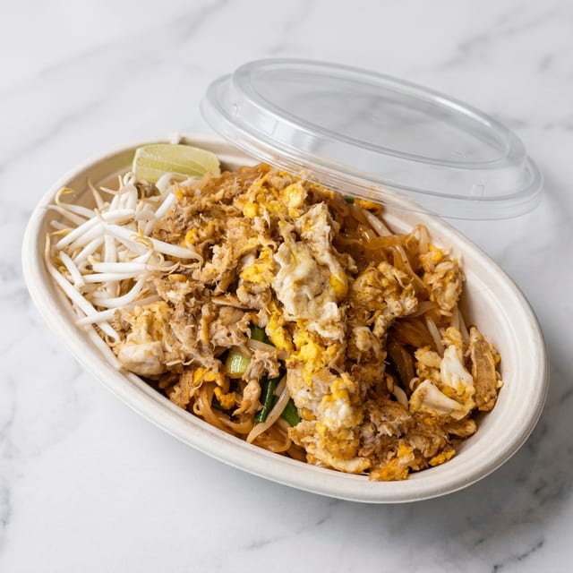 Crab Pad Thai (Lunch Combo).